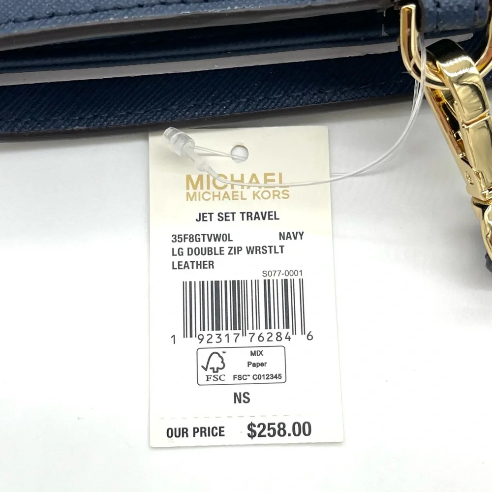 Michael Kors Large Double Zip Wallet Wristlet - Picture 7 of 7